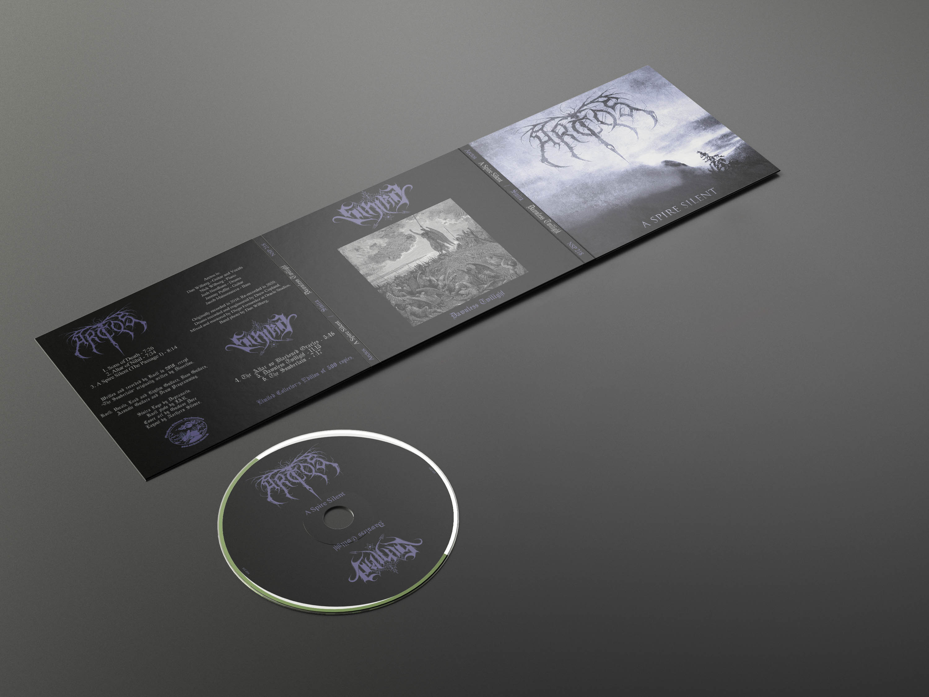 Arctos / Sinira - A Spire Silent / Dawnless Twilight DIGI CD