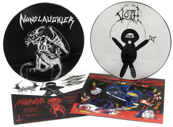 NunSlaughter / Sloth - NunSlaughter / Sloth 7''EP (PICTURE)