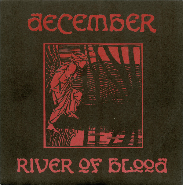 December - River Of Blood 7\'\'EP (Blood Red / USED / 1996)