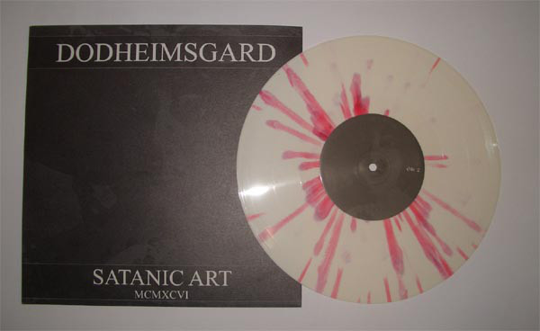 Dodheimsgard - Satanic Art 10" MLP (Bootleg, White /Red Splatter