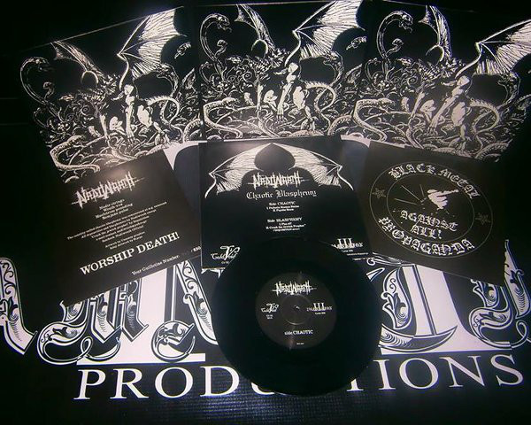 Nadiwrath - Chaotic Blasphemy 7\'\'EP SOLD OUT!!!