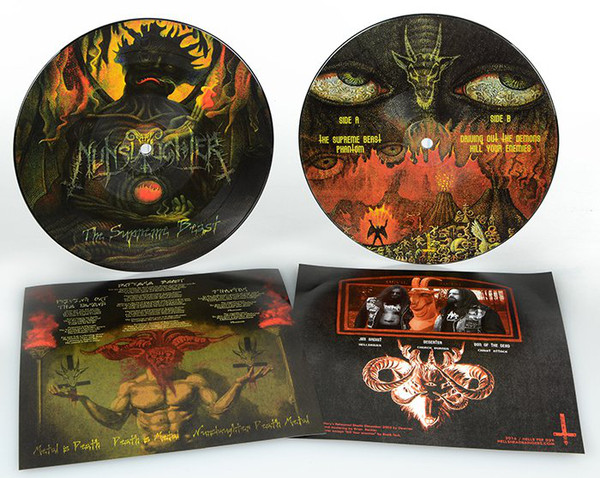 NunSlaughter - The Supreme Beast 7''EP (PICTURE)